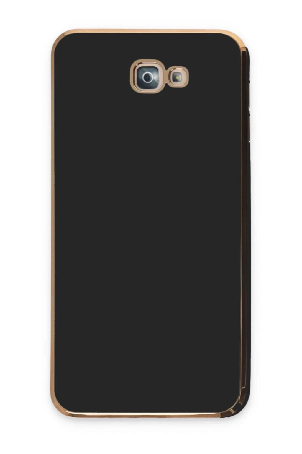Samsung Galaxy J7 Prime Uyumlu Kılıf Volet Silikon - Siyah