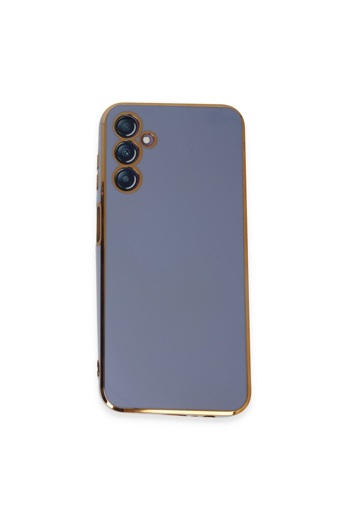 Samsung Galaxy M14 5G Uyumlu Kılıf Volet Silikon - Mavi