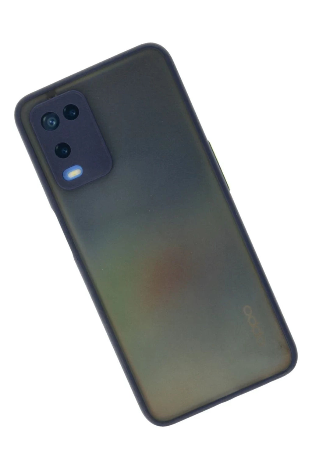 Oppo A54 4G Uyumlu Kılıf Montreal Silikon Kapak - Lacivert