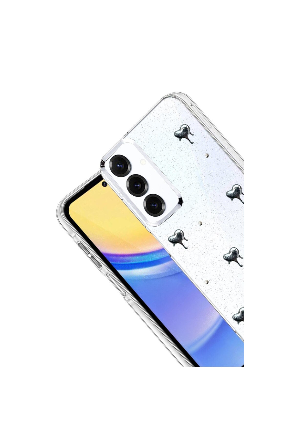 Samsung Galaxy S25 Uyumlu Fiyonk Desenli Kapak - Desen 1