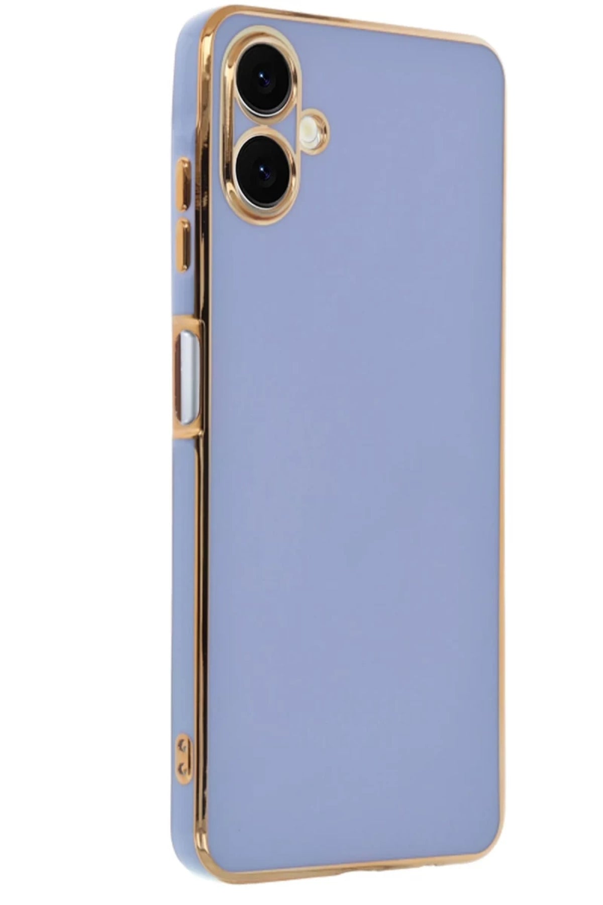 Samsung Galaxy A06 Uyumlu Kılıf Volet Silikon - Mavi