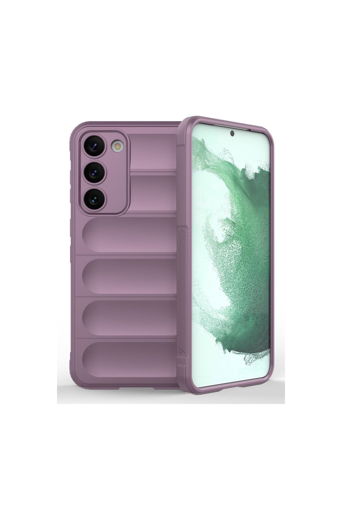 Samsung Galaxy S23 Plus Uyumlu Kılıf Optimum Silikon - Mor