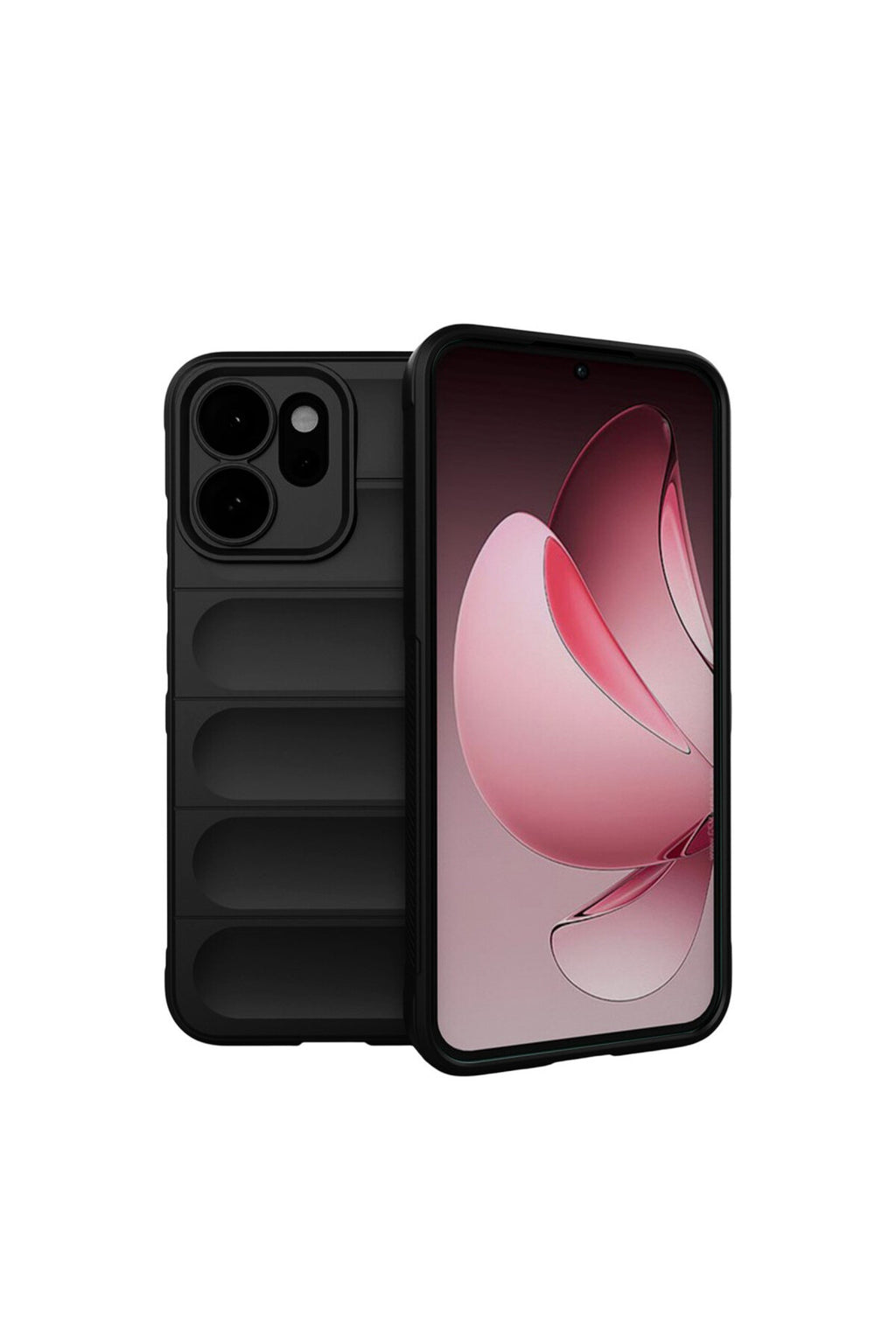 Oppo Reno 14 Uyumlu Optimum Silikon - Siyah