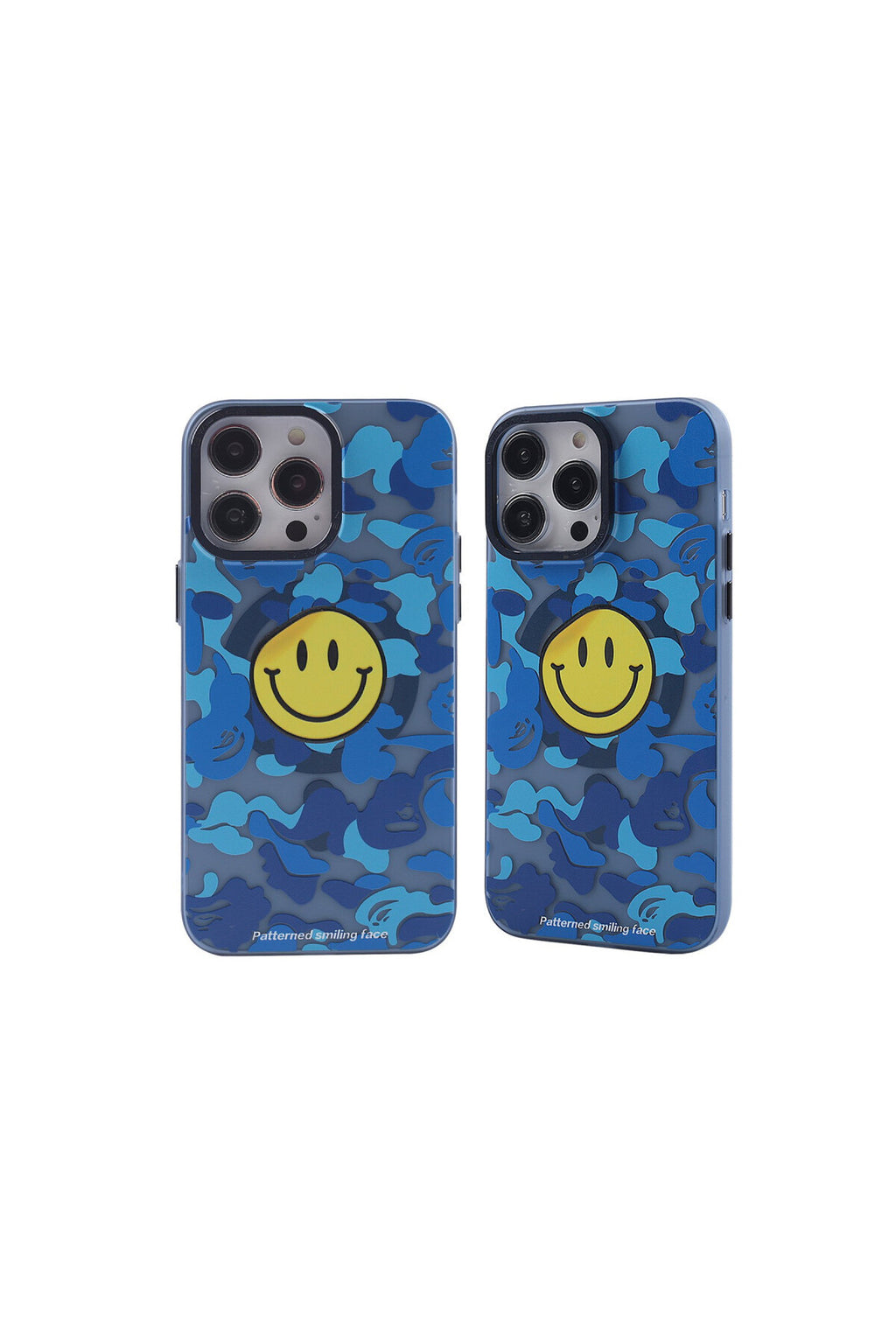 Apple iPhone 14 Pro Max Uyumlu Kılıf Apollo Magneticsafe Desenli Kapak - Apollo Mavi - 1