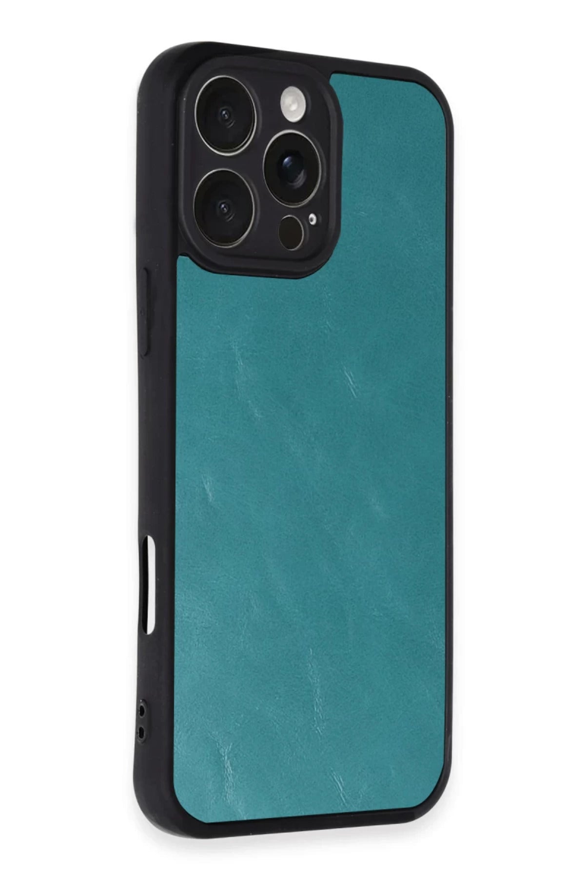 Apple iPhone 16 Pro Max Uyumlu Kılıf Aras Deri Kapak - Açık Yeşil