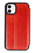 Apple iPhone 11 Uyumlu Kılıf Flip Cover - Kırmızı