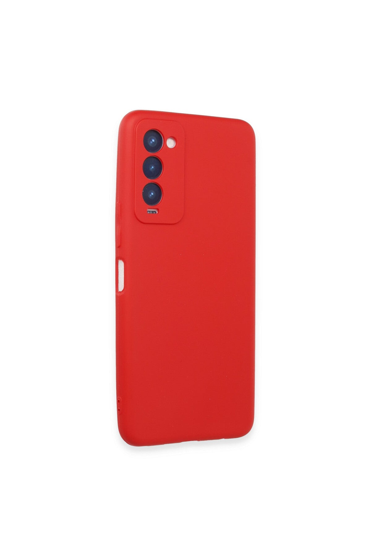 Tecno Camon 18 Uyumlu Kılıf First Silikon - Kırmızı
