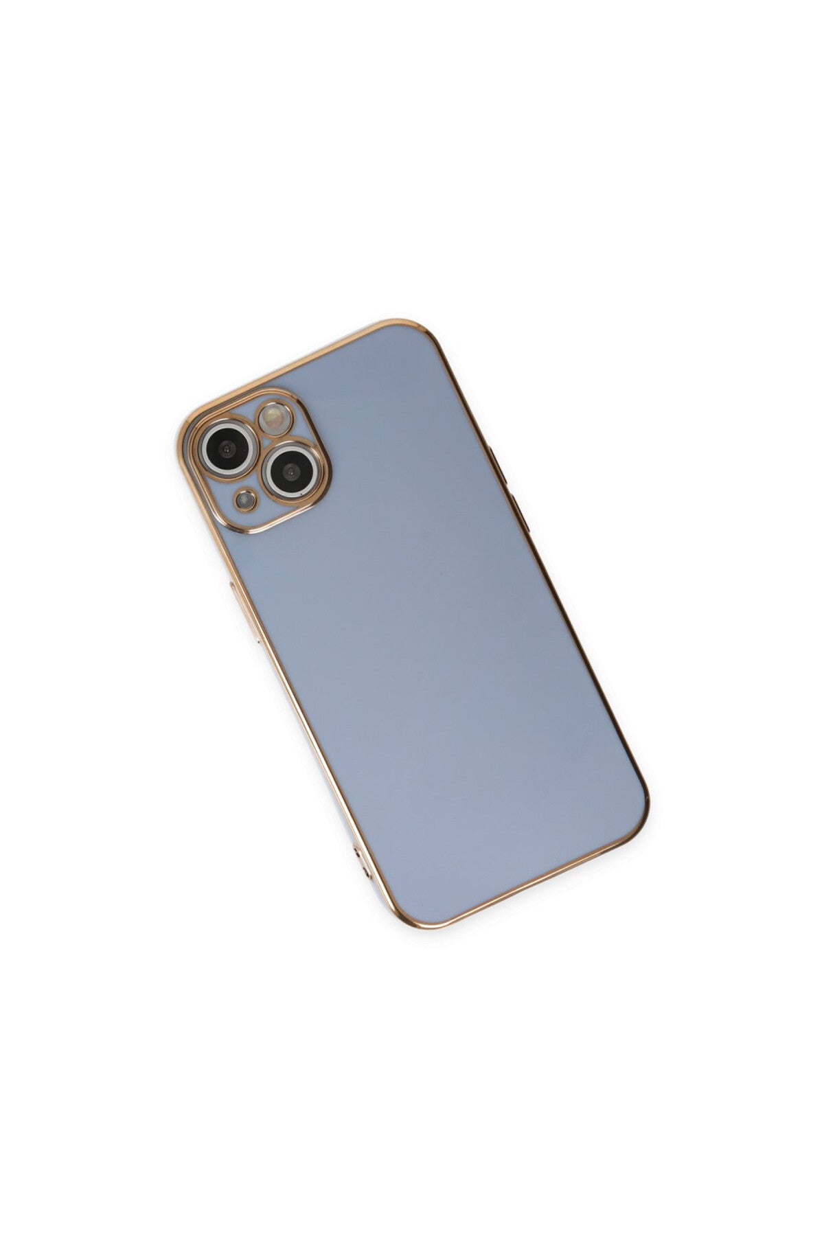Apple iPhone 15 Uyumlu Kılıf Volet Silikon - Mavi