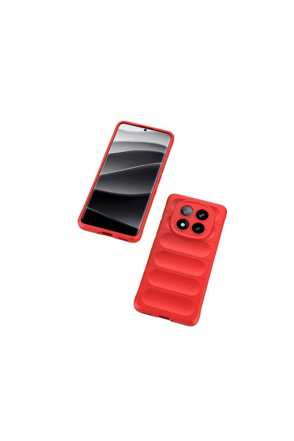 Xiaomi Redmi Note 15 4G Uyumlu Optimum Silikon - Kırmızı