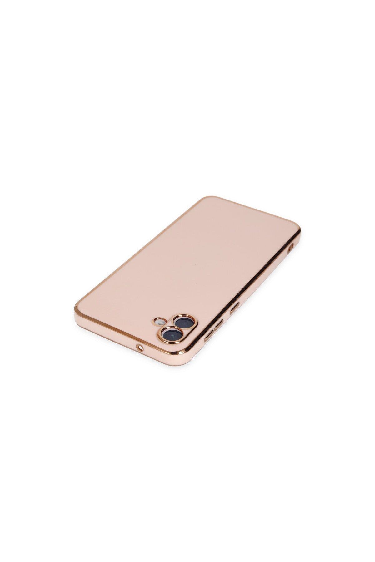 Samsung Galaxy A04 Uyumlu Kılıf Volet Silikon - Pembe