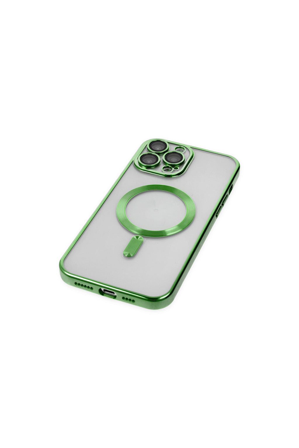 Apple iPhone 14 Pro Uyumlu Kılıf Kross Magneticsafe Kapak - Koyu Yeşil