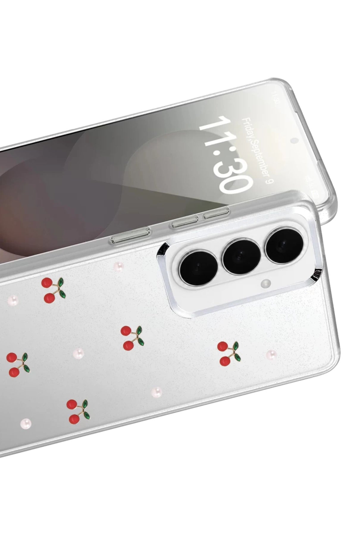 Samsung Galaxy S26 Plus Uyumlu Fiyonk Desenli Kapak - Desen 9