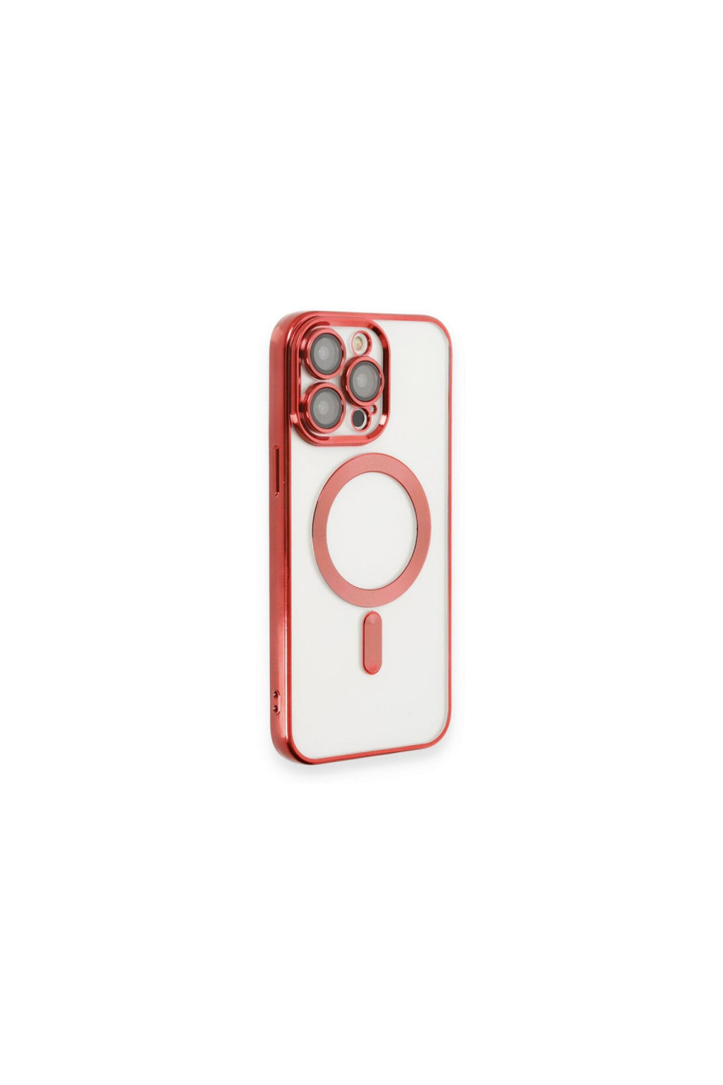 Apple iPhone 14 Pro Max Uyumlu Kılıf Kross Magneticsafe Kapak - Kırmızı