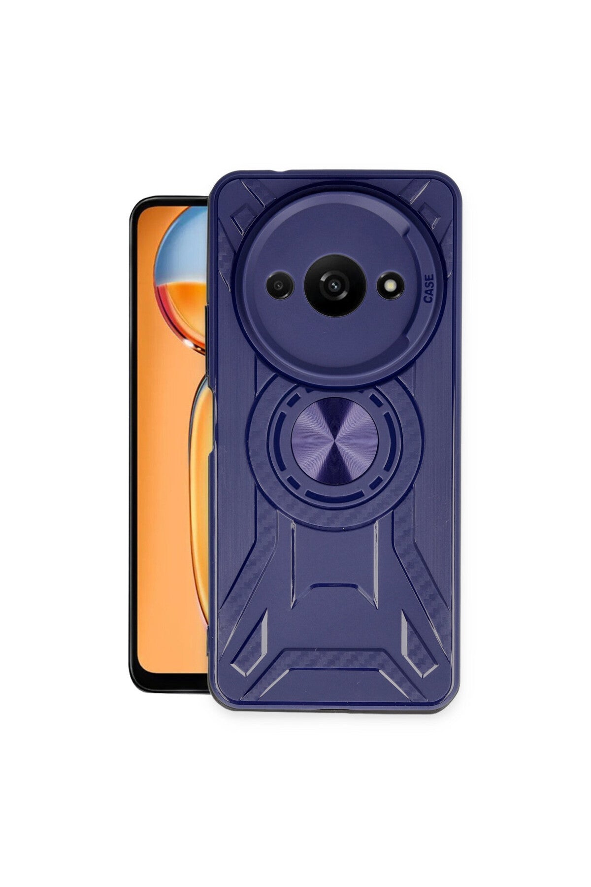 Xiaomi Redmi A3 4G Uyumlu Kılıf Lincoln Silikon - Lacivert