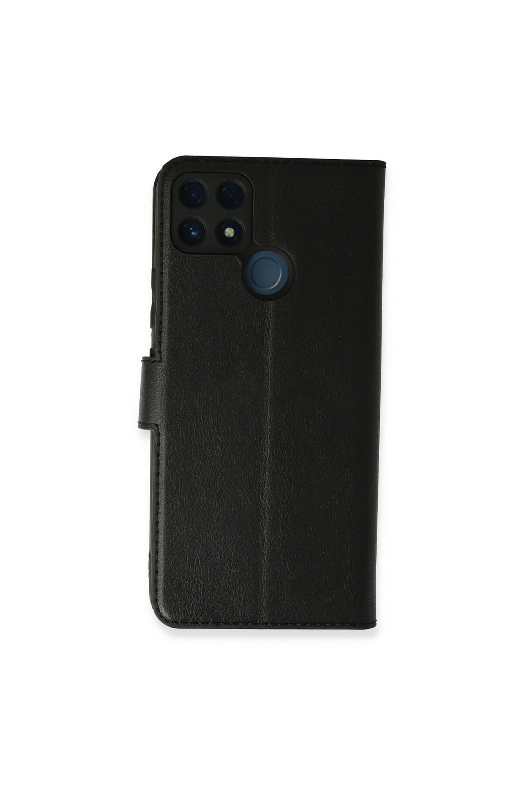 Realme C25 Uyumlu Kılıf Trend S Plus Kapaklı Kılıf - Siyah