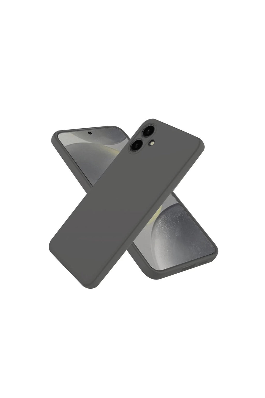 Samsung Galaxy A06 Uyumlu Kılıf First Silikon - Gri