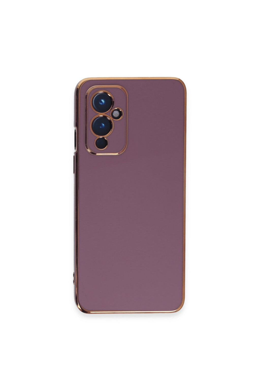 One Plus 9 Kılıf Volet Silikon - Mor