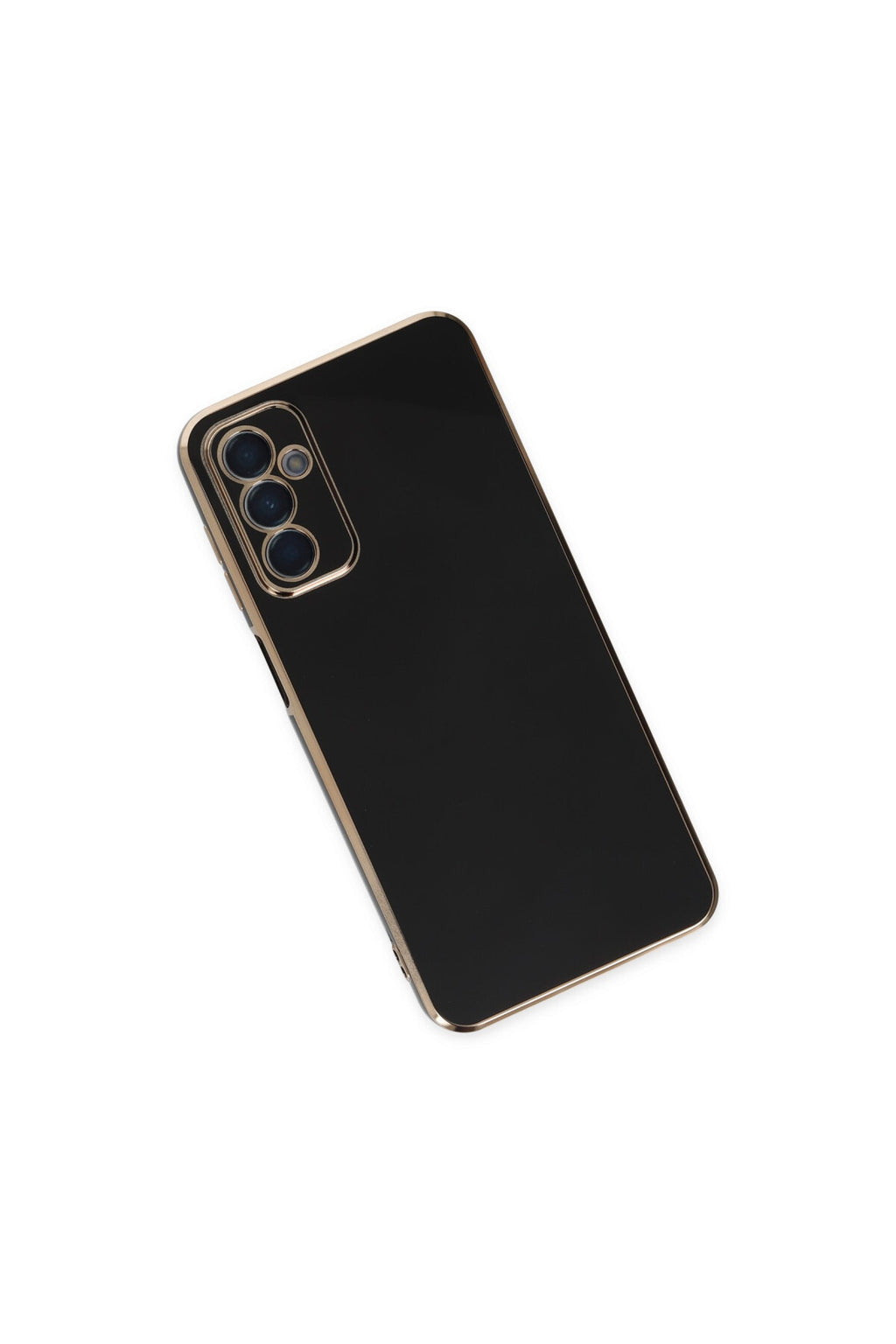 Samsung Galaxy M23 Uyumlu Kılıf Volet Silikon - Siyah