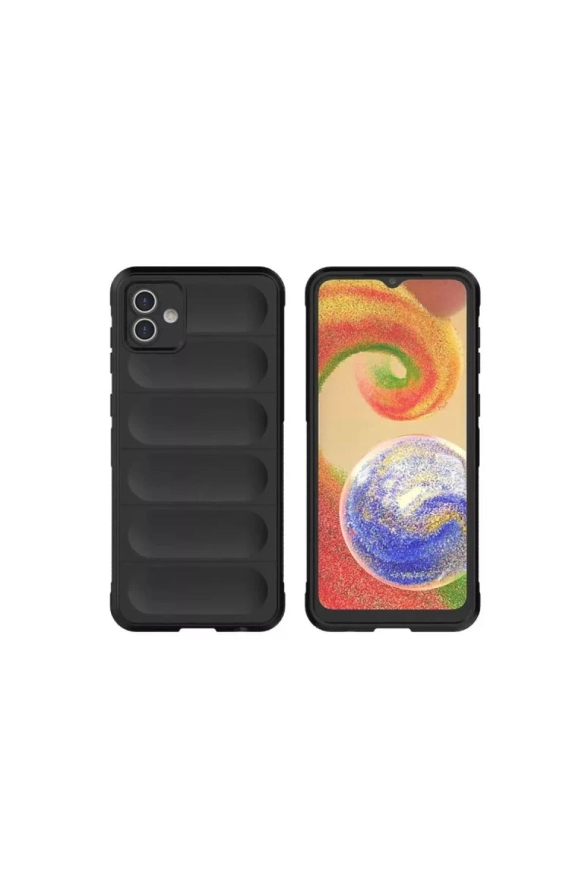 Samsung Galaxy A06 Uyumlu Kılıf Optimum Silikon - Siyah