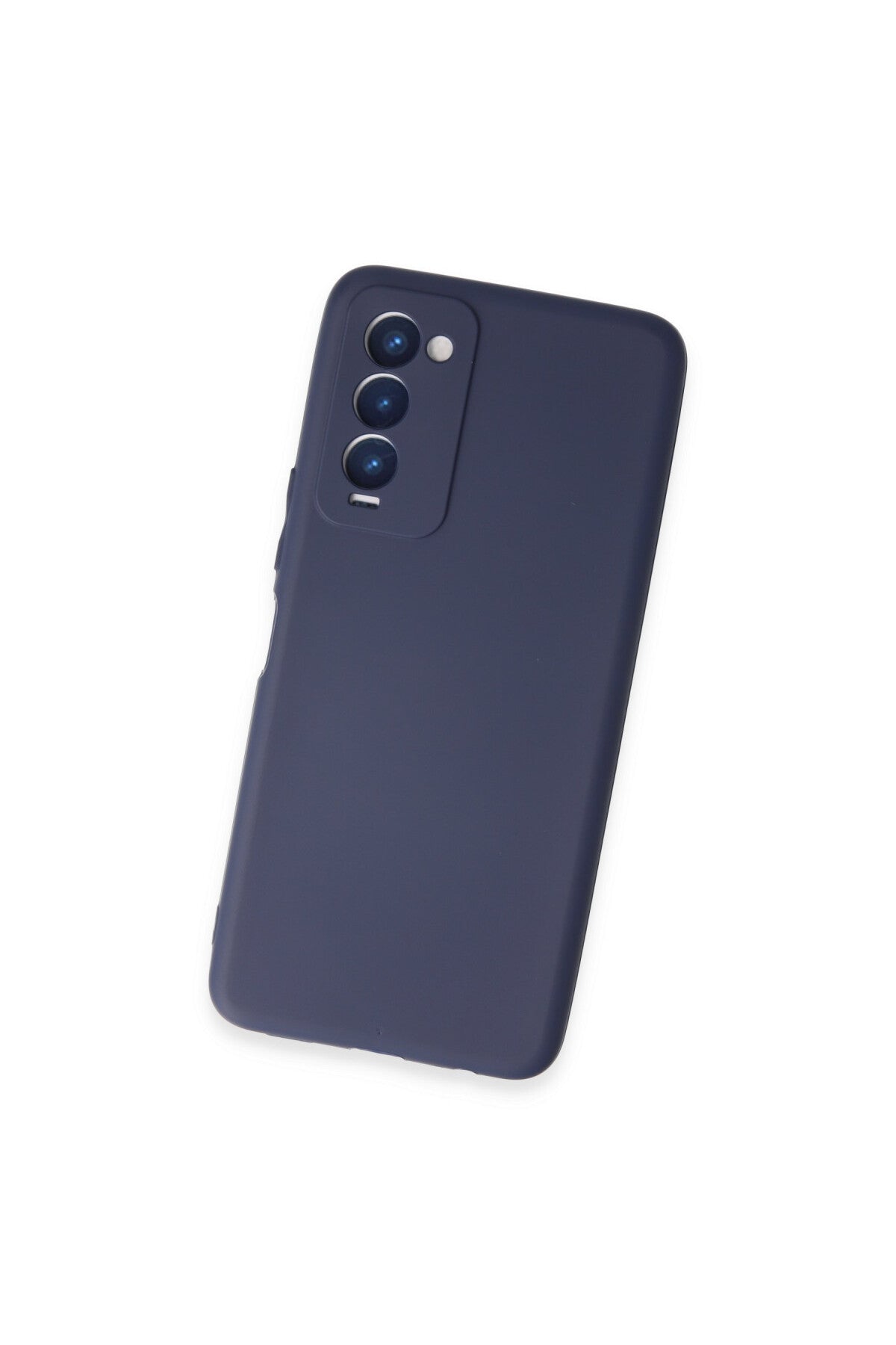 Tecno Camon 18 Uyumlu Kılıf First Silikon - Lacivert