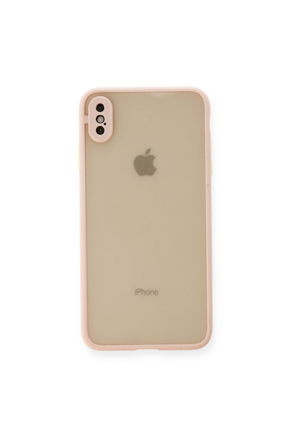 Apple iPhone XS Max Uyumlu Kılıf Montreal Silikon Kapak - Pembe