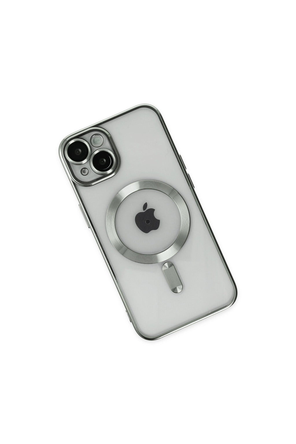 Apple iPhone 14 Uyumlu Kılıf Kross Magneticsafe Kapak - Gümüş