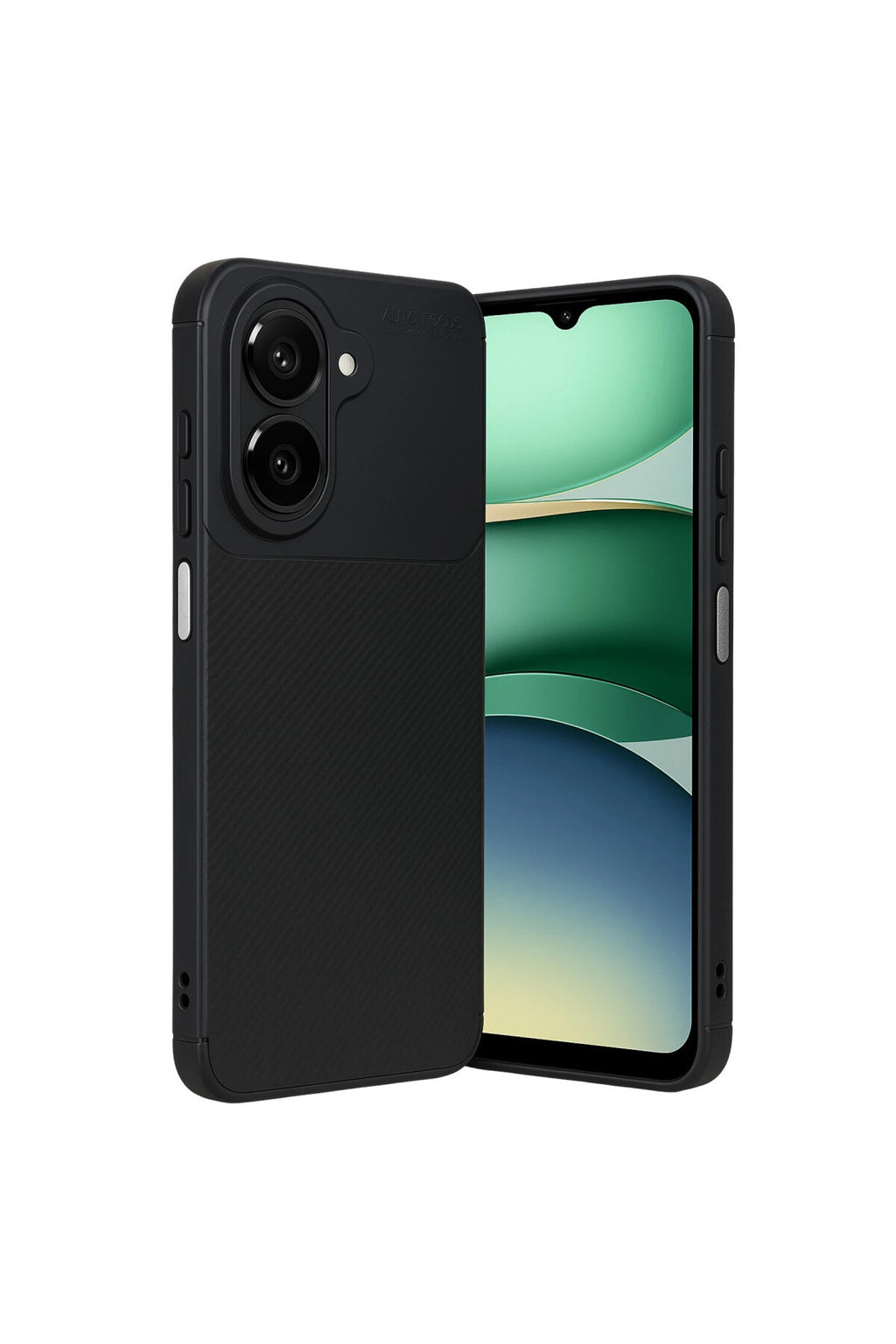 Samsung Galaxy A07 4G Uyumlu Auto Focus Karbon Kapak - Siyah