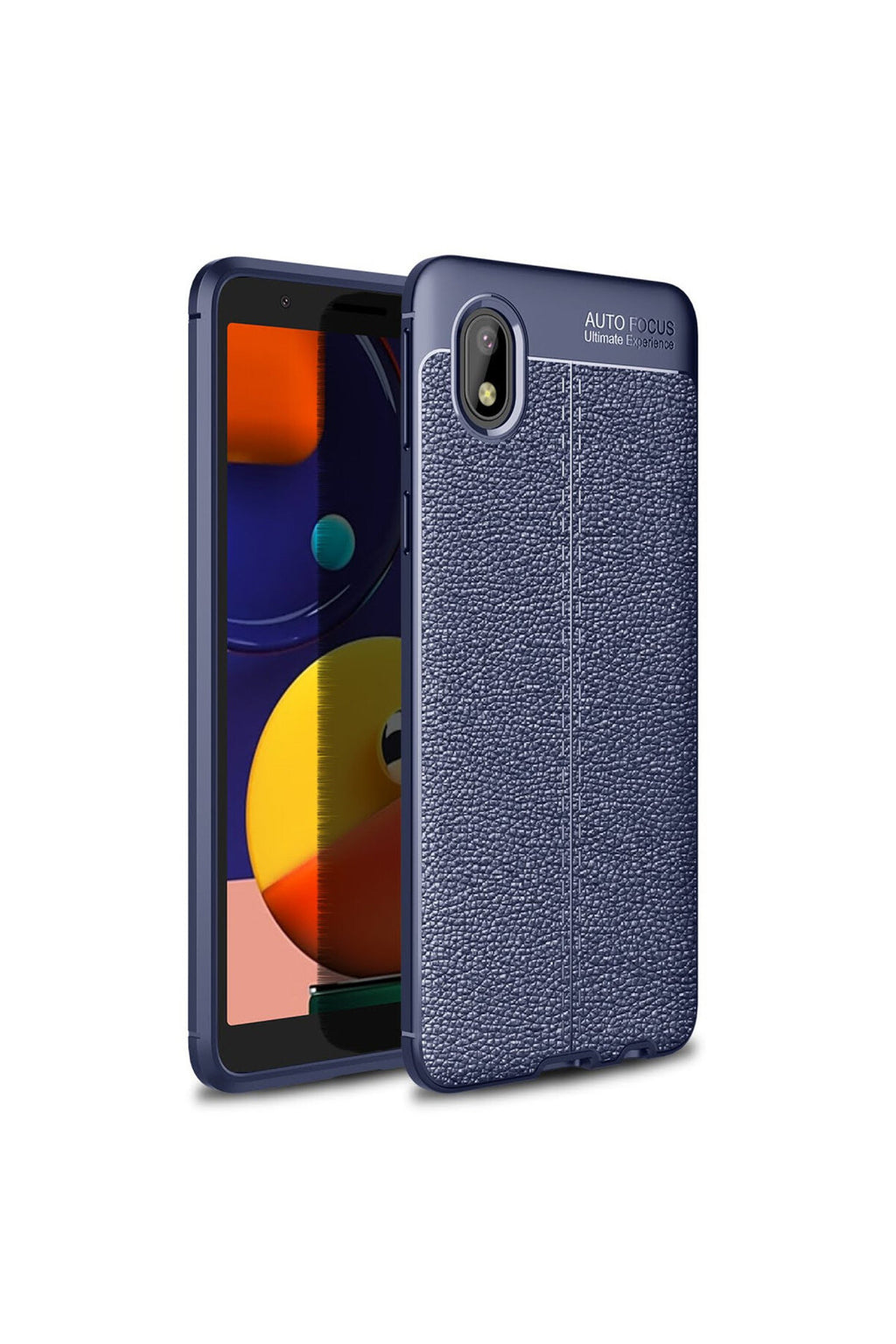 Samsung Galaxy A01 Core Uyumlu Kılıf Auto Focus Kapak - Lacivert