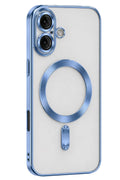 Apple iPhone 16 Uyumlu Kılıf Kross Magneticsafe Kapak - Sierra Blue