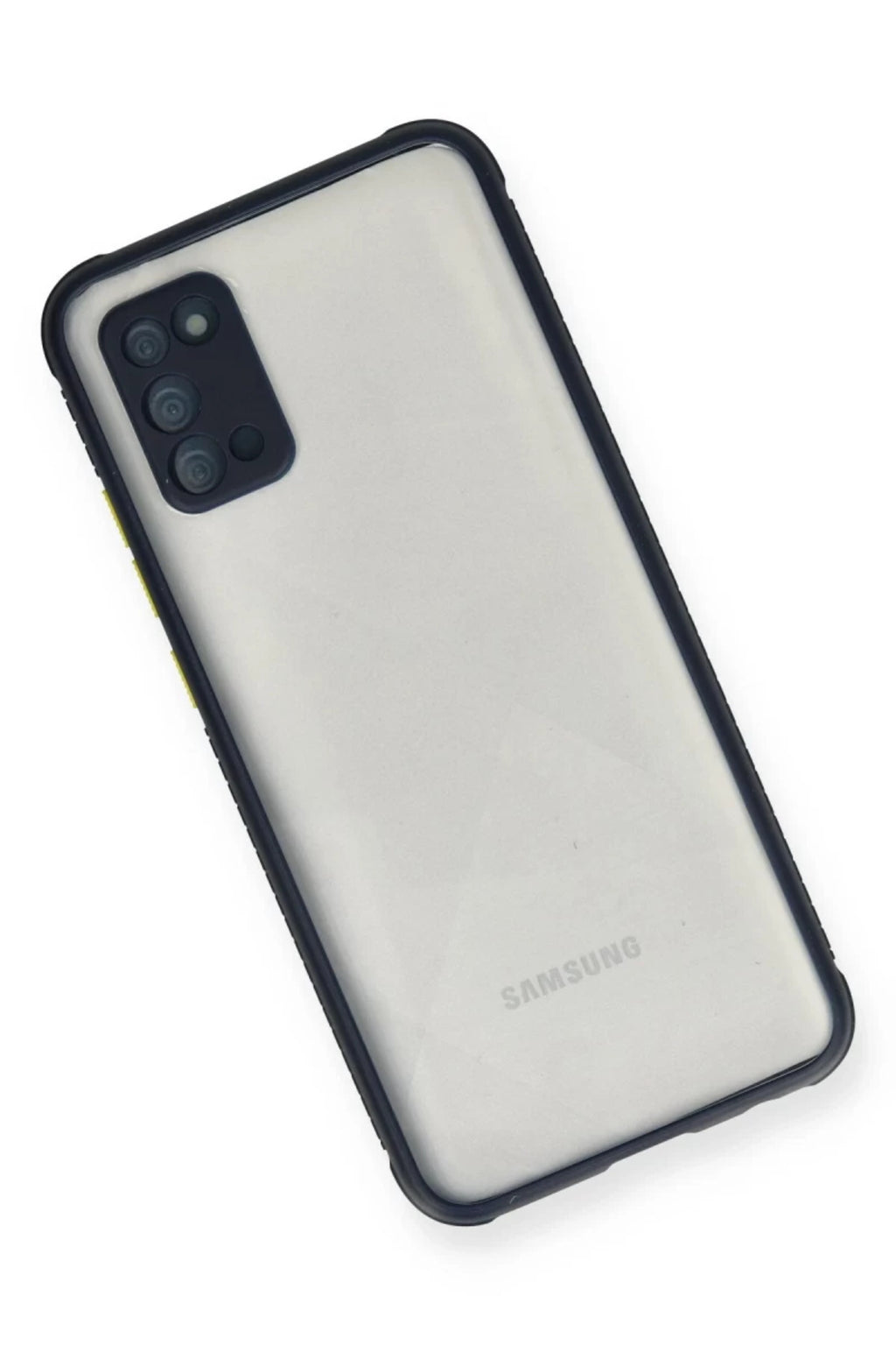 Samsung Galaxy A02S Uyumlu Kılıf Miami Şeffaf Silikon - Lacivert