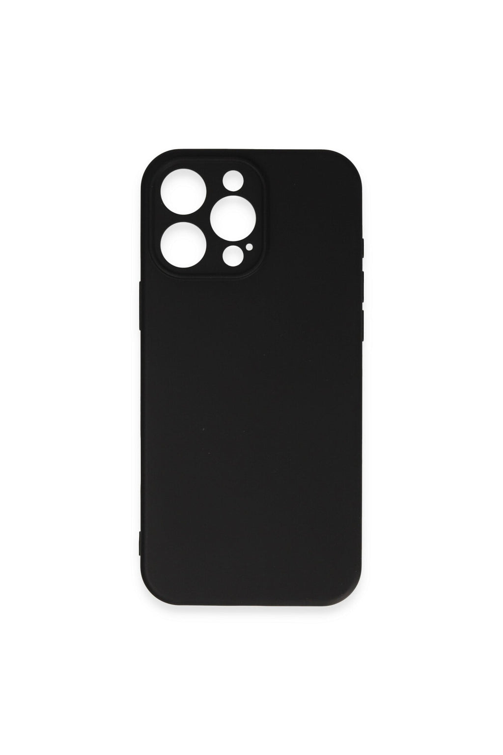Apple iPhone 16 Pro Uyumlu Kılıf First Silikon - Siyah