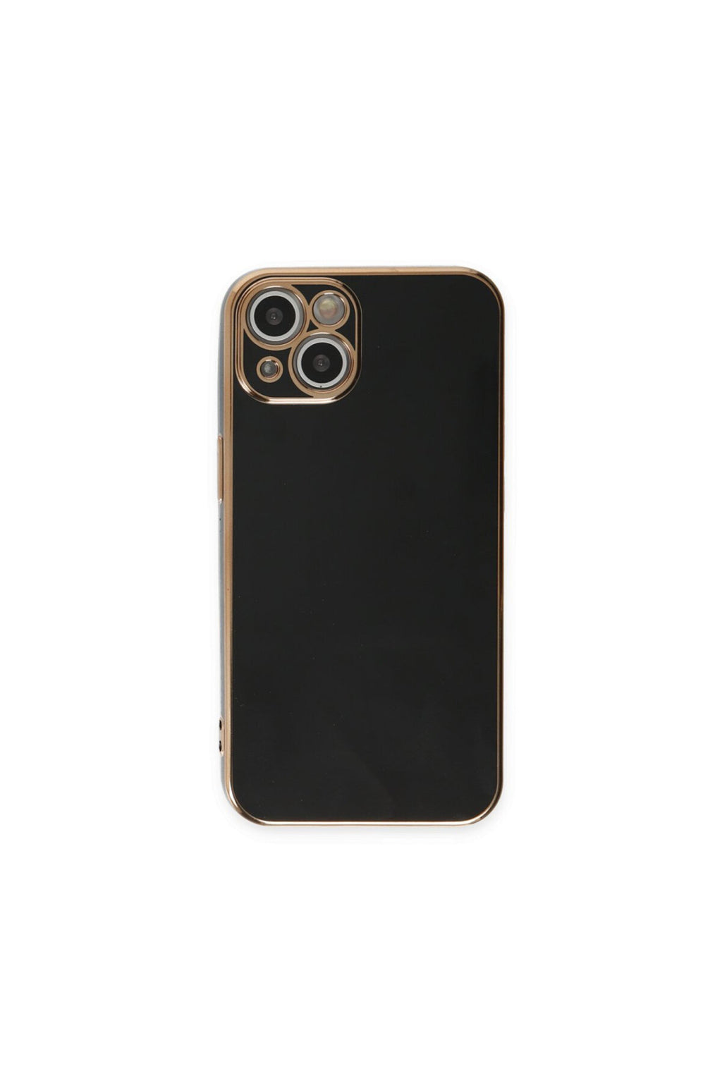 Apple iPhone 15 Uyumlu Kılıf Volet Silikon - Siyah