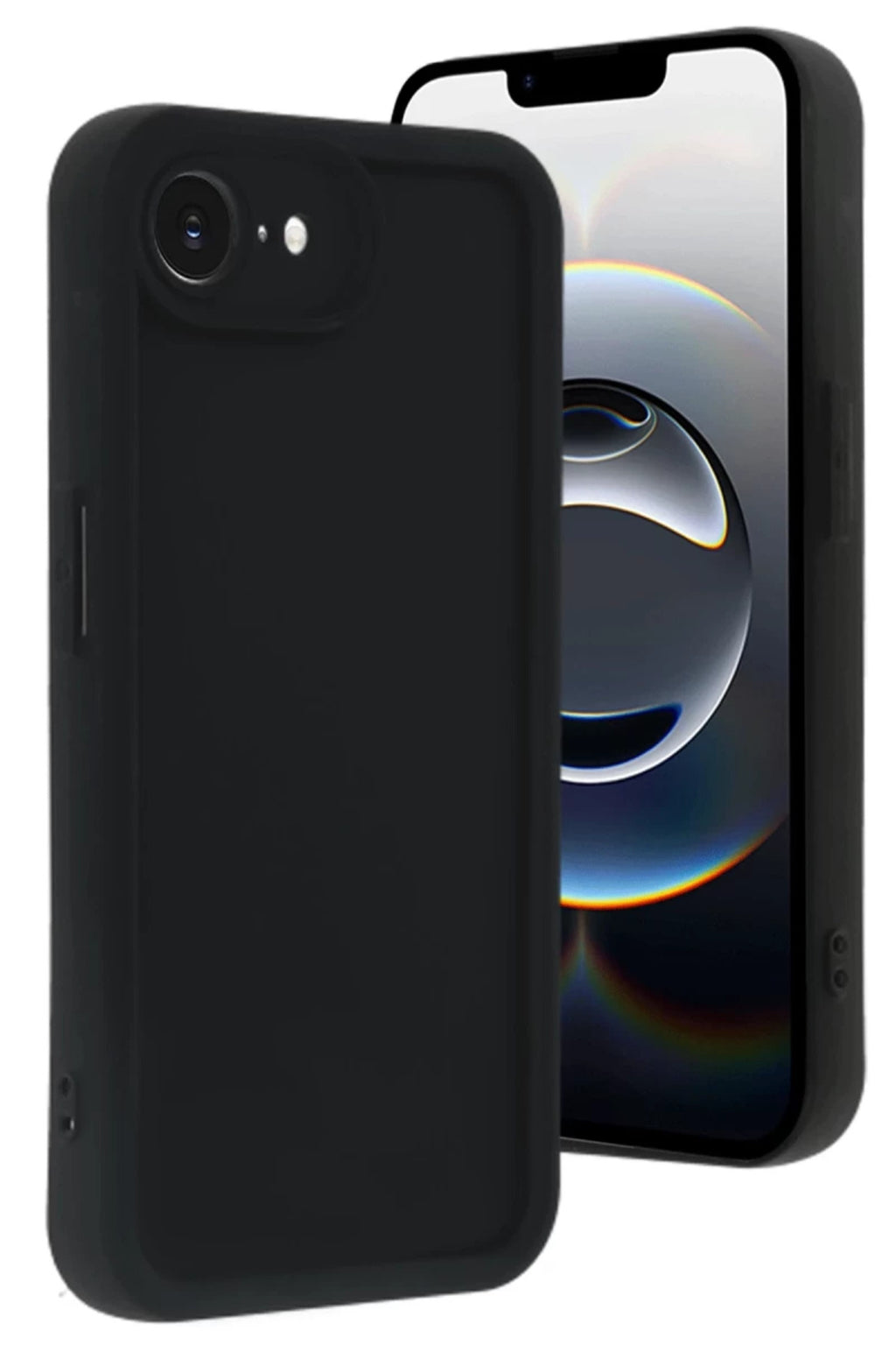 Apple iPhone 16E Uyumlu Kılıf Viera Silikon - Siyah