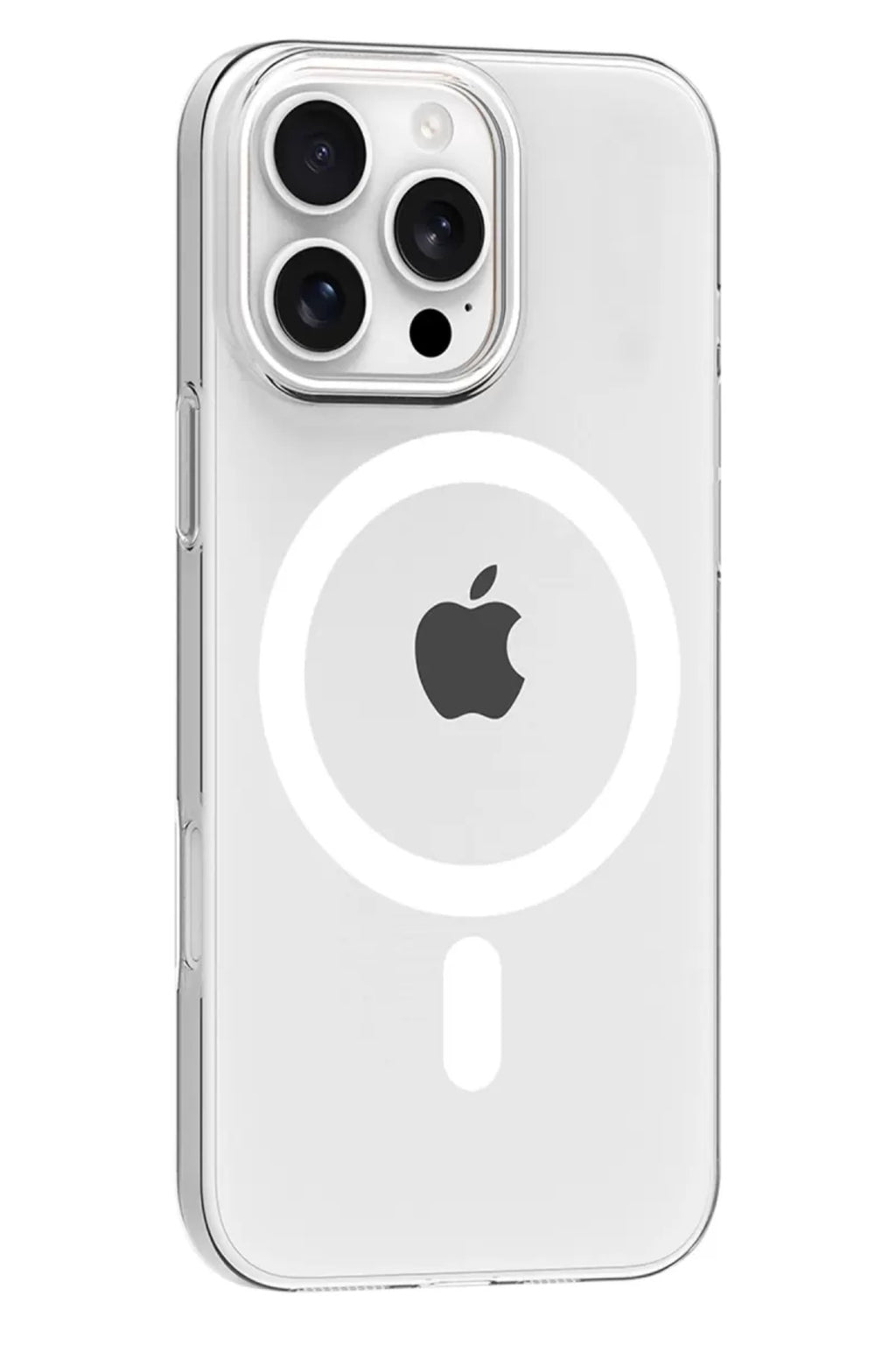 Joko Apple iPhone 16 Pro Max Uyumlu PC Blank Magsafe Kapak - Şeffaf