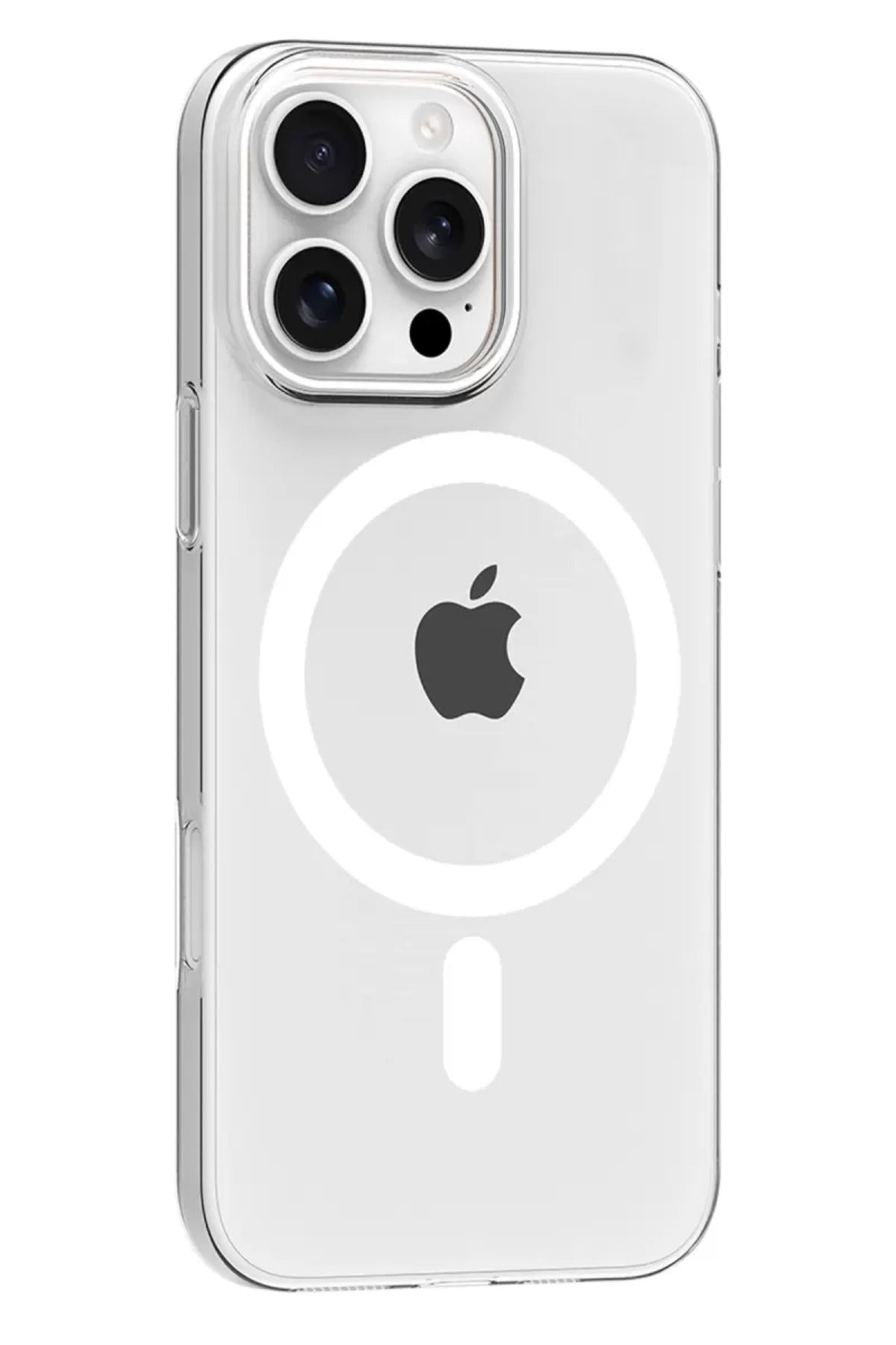 Joko Apple iPhone 16 Pro Max Uyumlu PC Blank Magsafe Kapak - Şeffaf