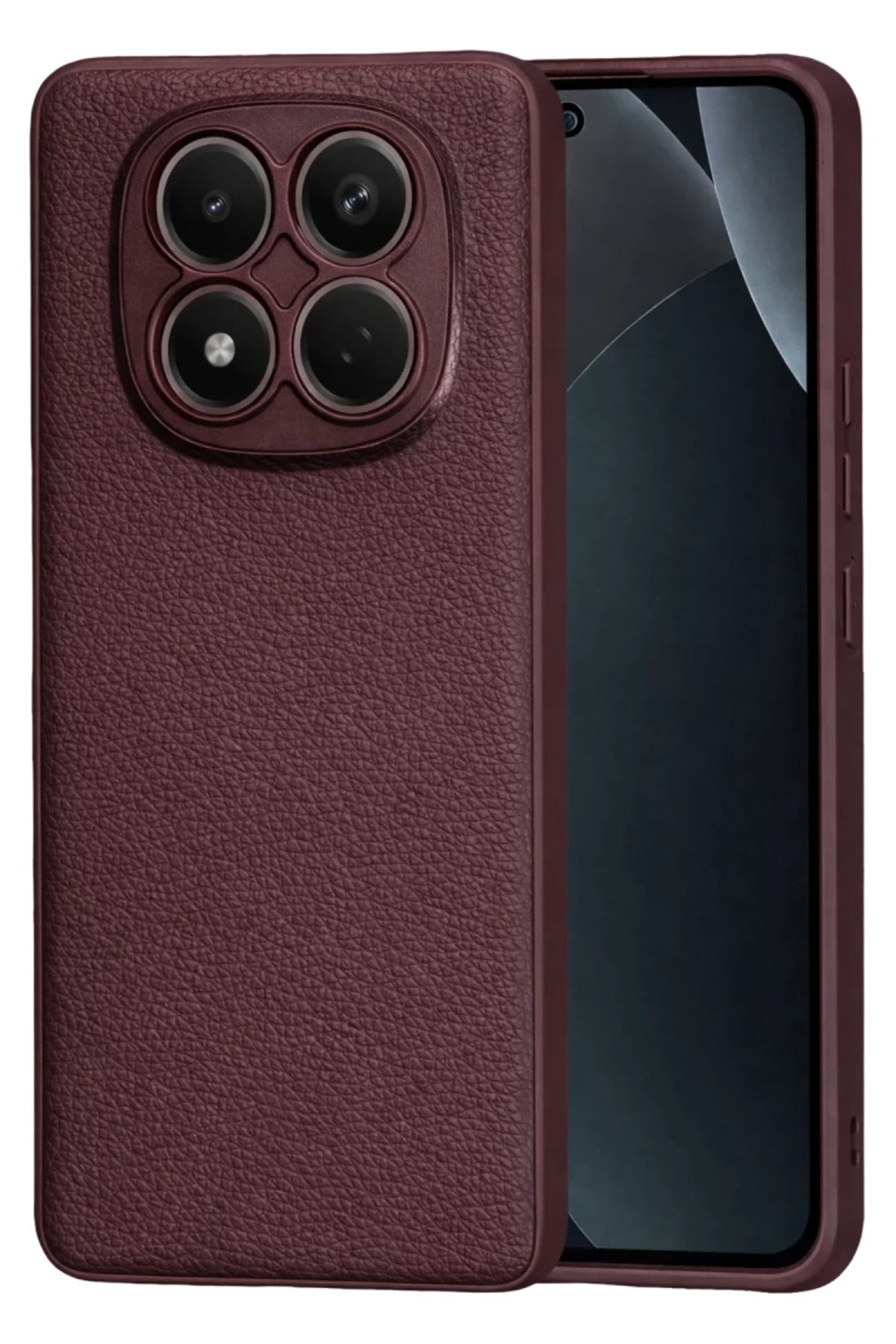 Xiaomi Redmi Note 15 Pro Plus 5G Uyumlu Thermax Silikon Kılıf - Bordo