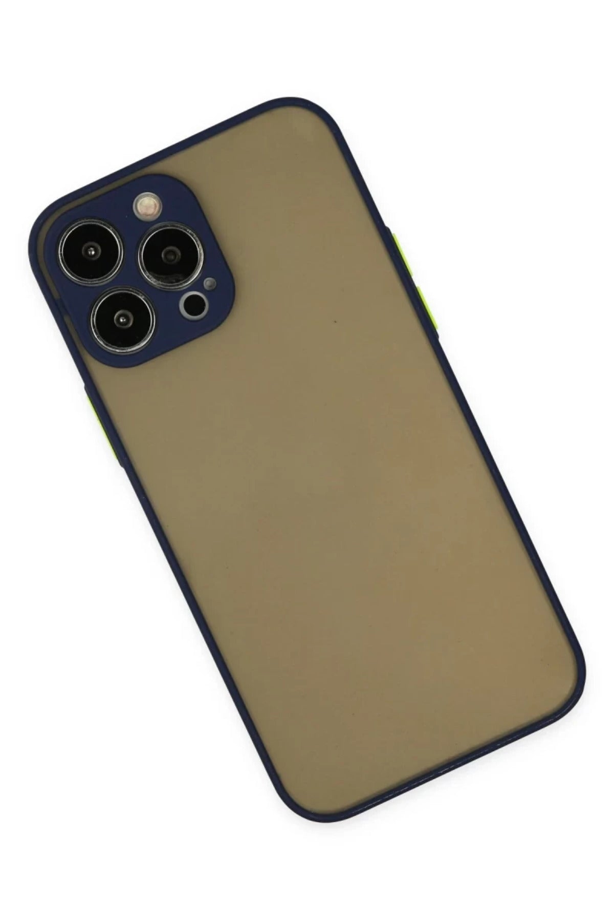 Apple iPhone 14 Pro Max Uyumlu Kılıf Montreal Silikon Kapak - Lacivert