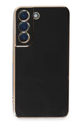 Samsung Galaxy S21 Uyumlu Kılıf Volet Silikon - Siyah