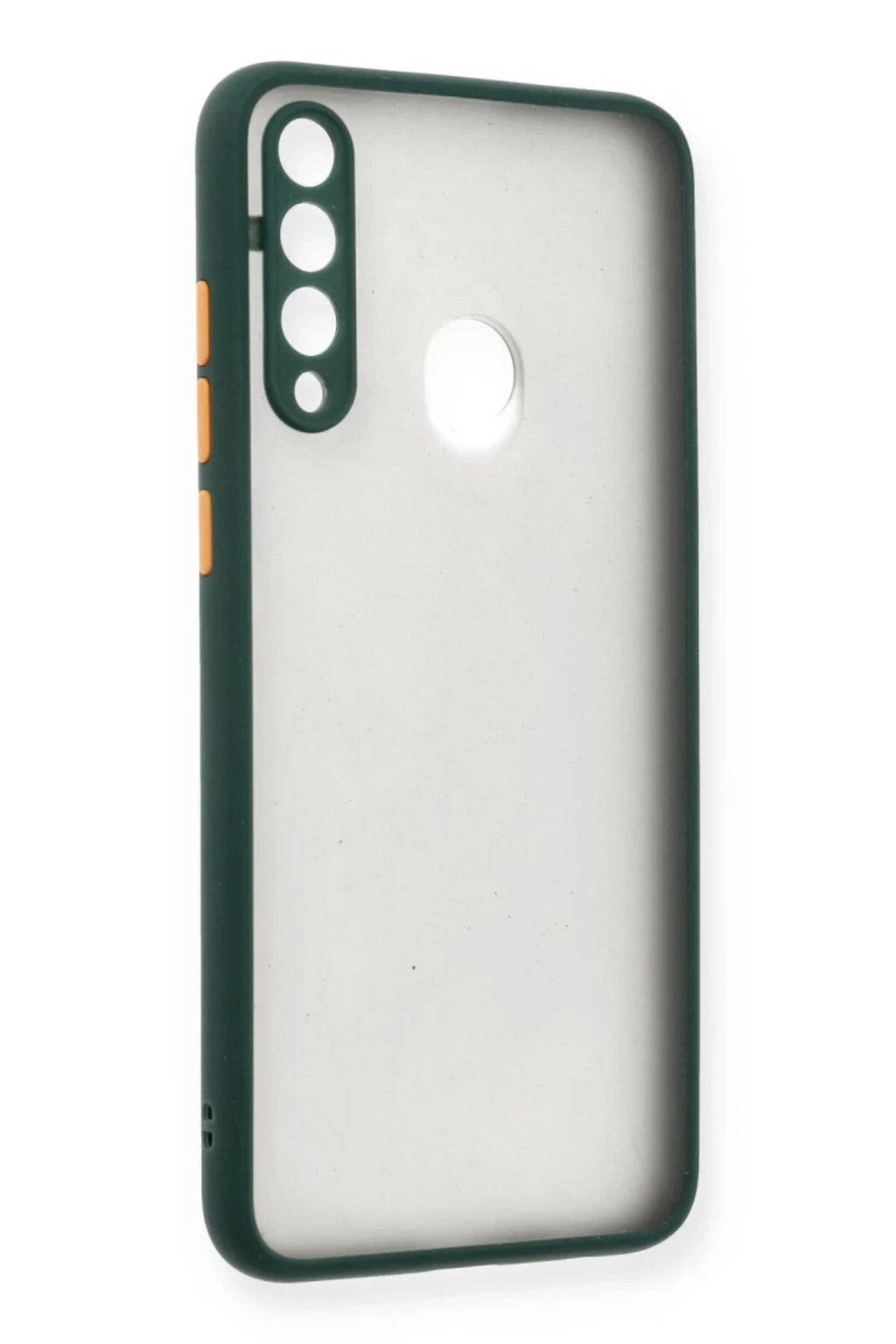 Huawei Y6P Uyumlu Kılıf Montreal Silikon Kapak - Yeşil
