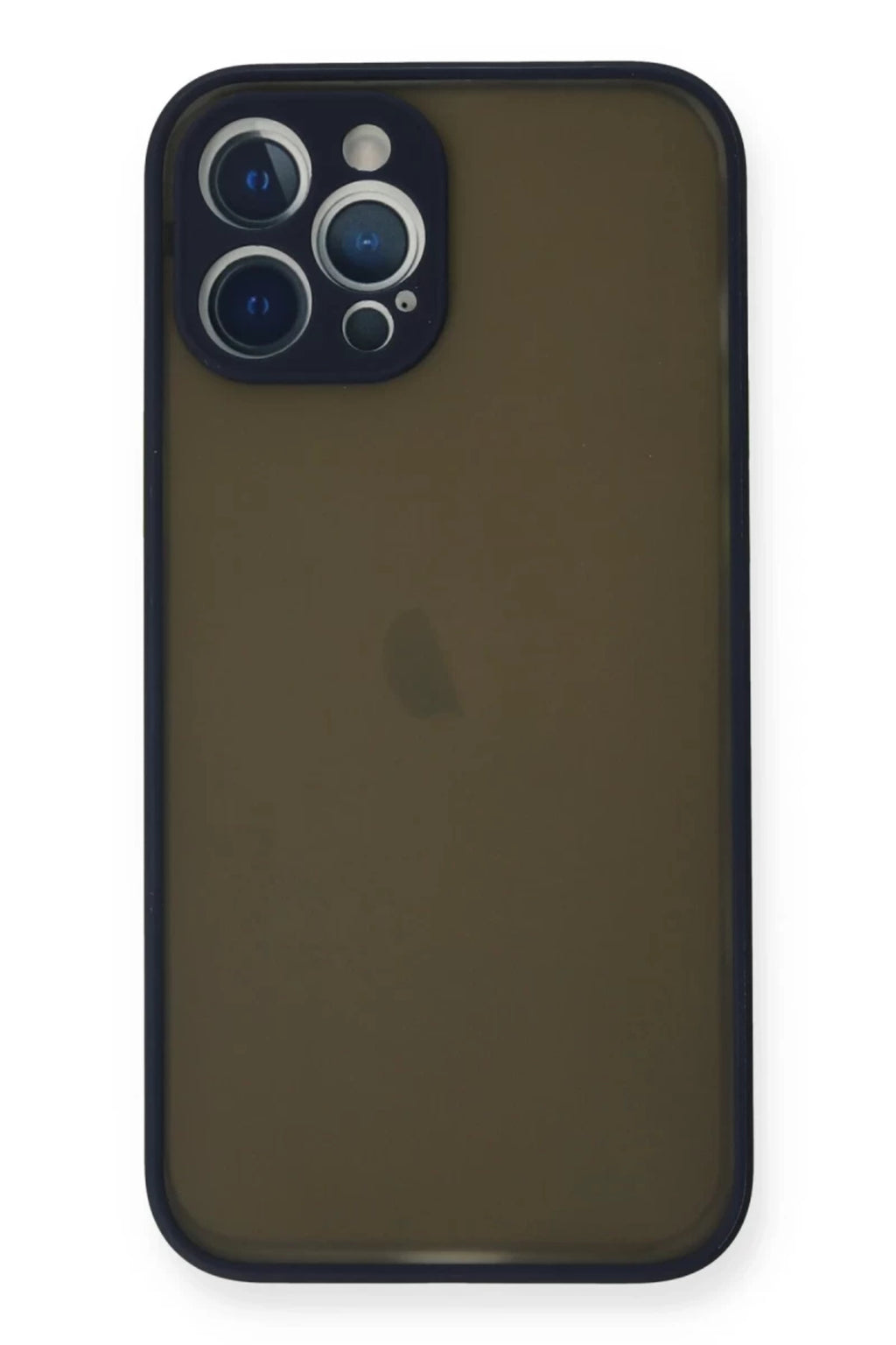 Apple iPhone 12 Pro Uyumlu Kılıf Montreal Silikon Kapak - Lacivert