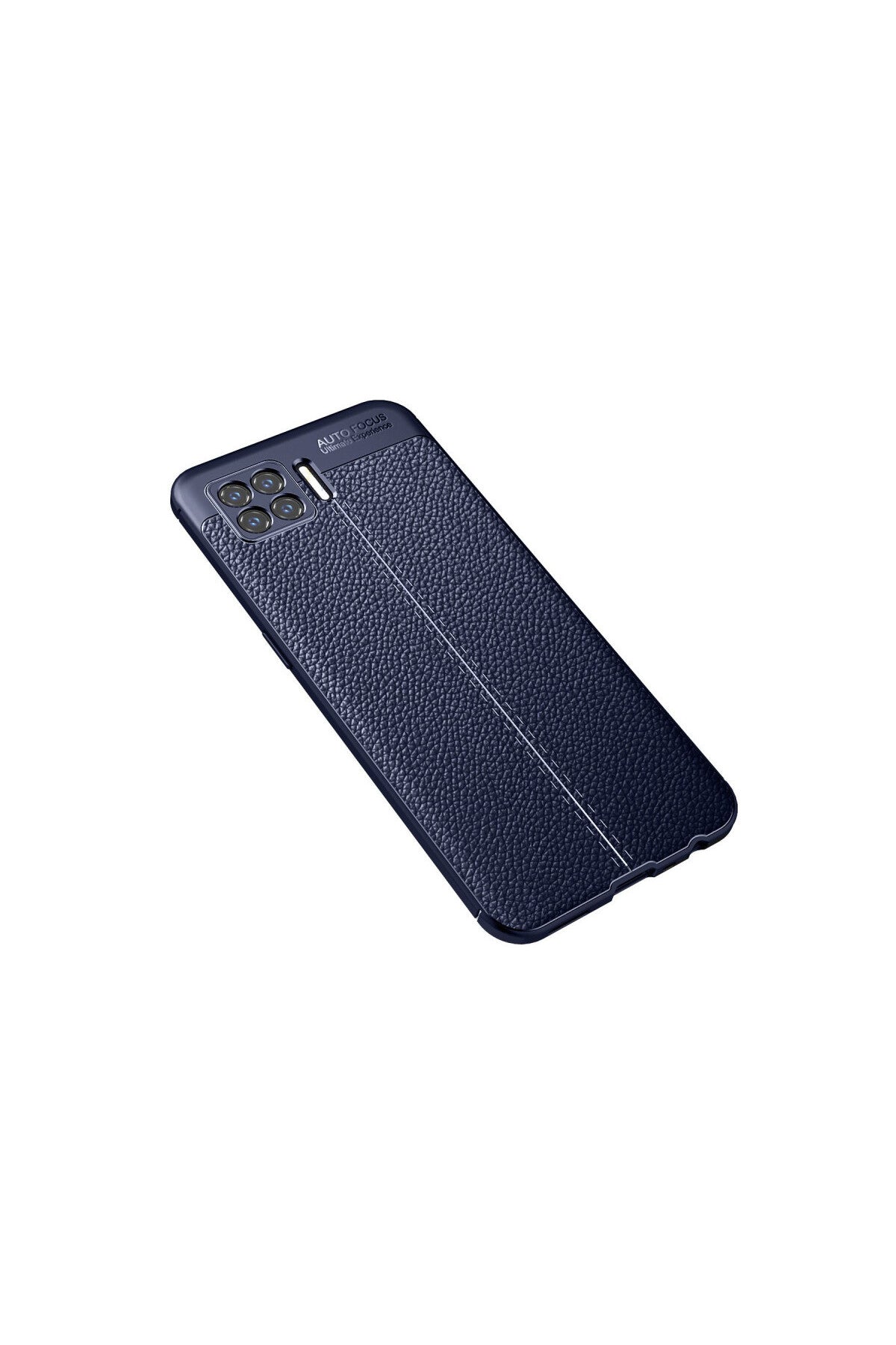 Oppo A73 Uyumlu Kılıf Auto Focus Kapak - Lacivert