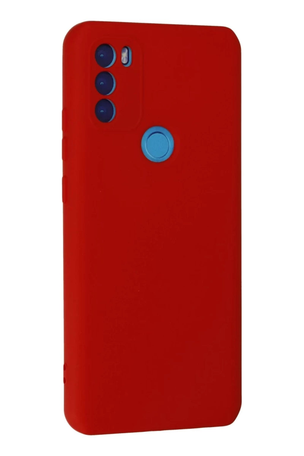 General Mobile GM 21 Plus Kılıf Nano içi Kadife Silikon - Kırmızı