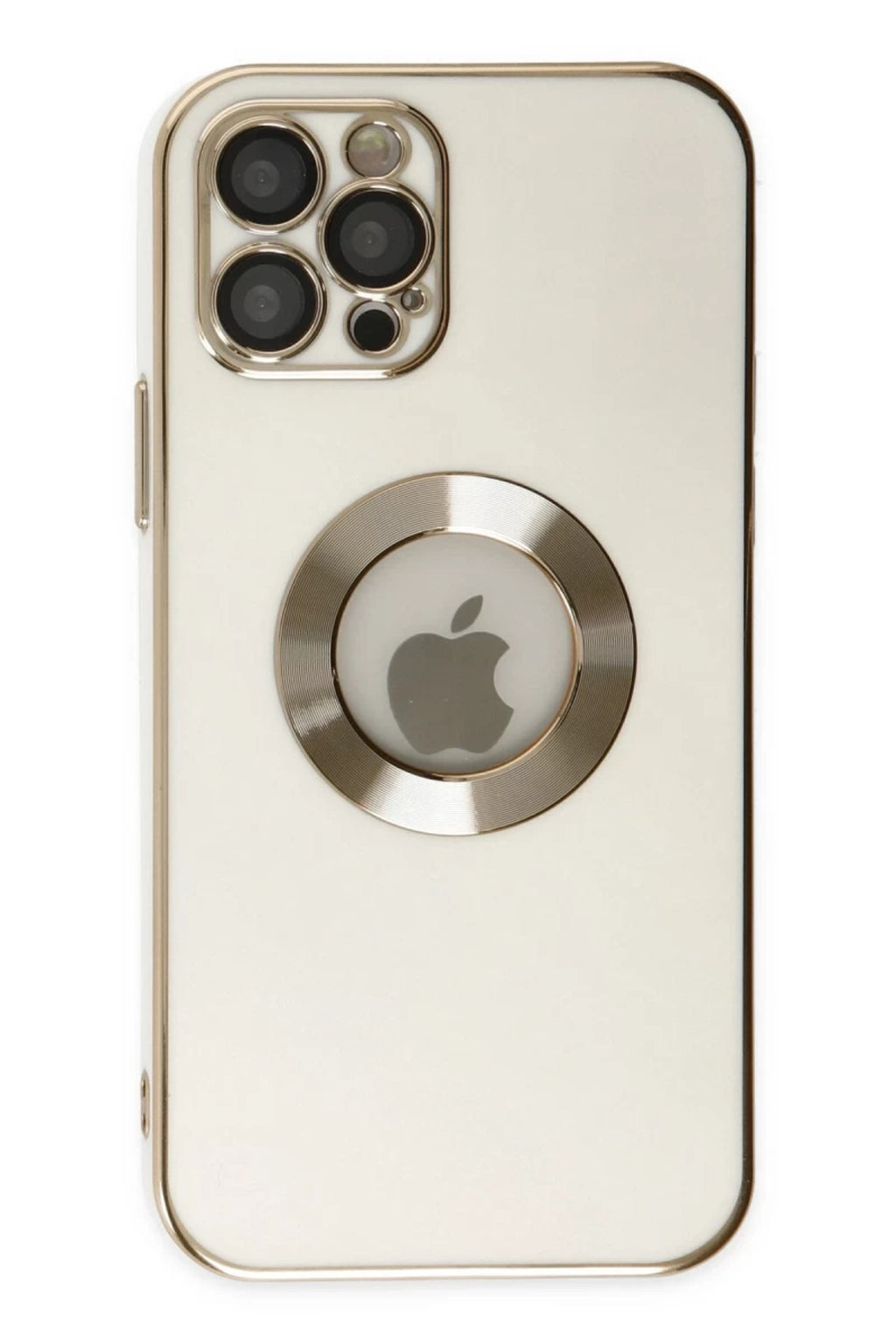 Apple iPhone 12 Pro Uyumlu Kılıf Store Silikon - Beyaz