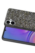 Onegif Samsung Galaxy A07 4G Uyumlu Bright Simli Kapak - Gold