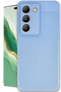 Vivo V30 Lite 4G Uyumlu Kılıf Auto Focus Kapak - Mavi