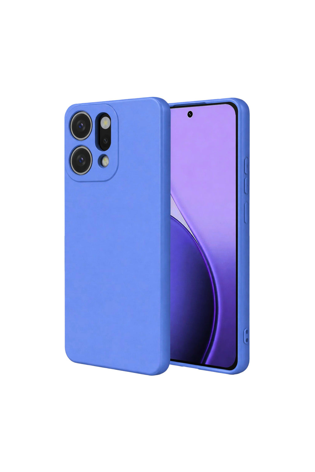 Oppo Reno 14 Uyumlu First Silikon - Mavi