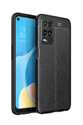 Oppo A54 4G Uyumlu Kılıf Auto Focus Kapak - Siyah