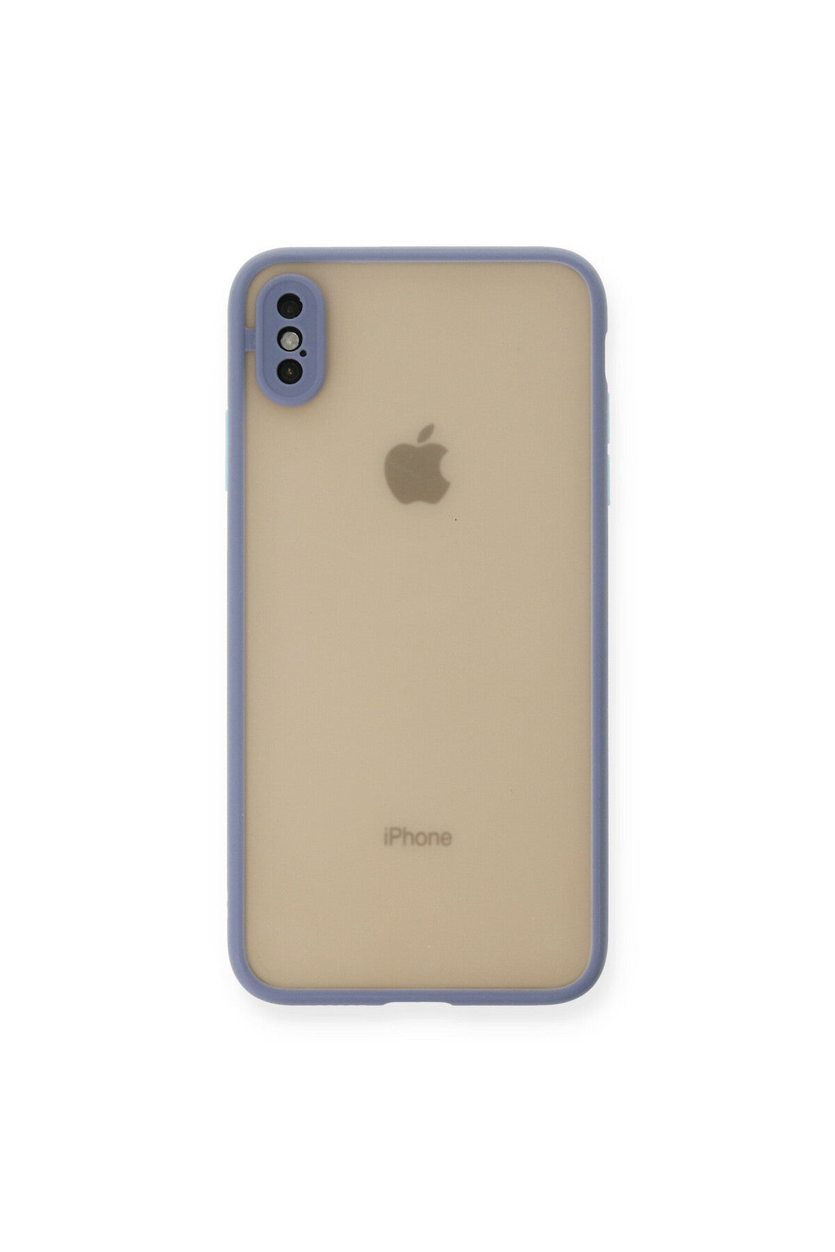 Apple iPhone XS Max Uyumlu Kılıf Montreal Silikon Kapak - Gri