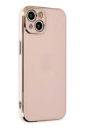 Apple iPhone 14 Uyumlu Kılıf Volet Silikon - Pembe