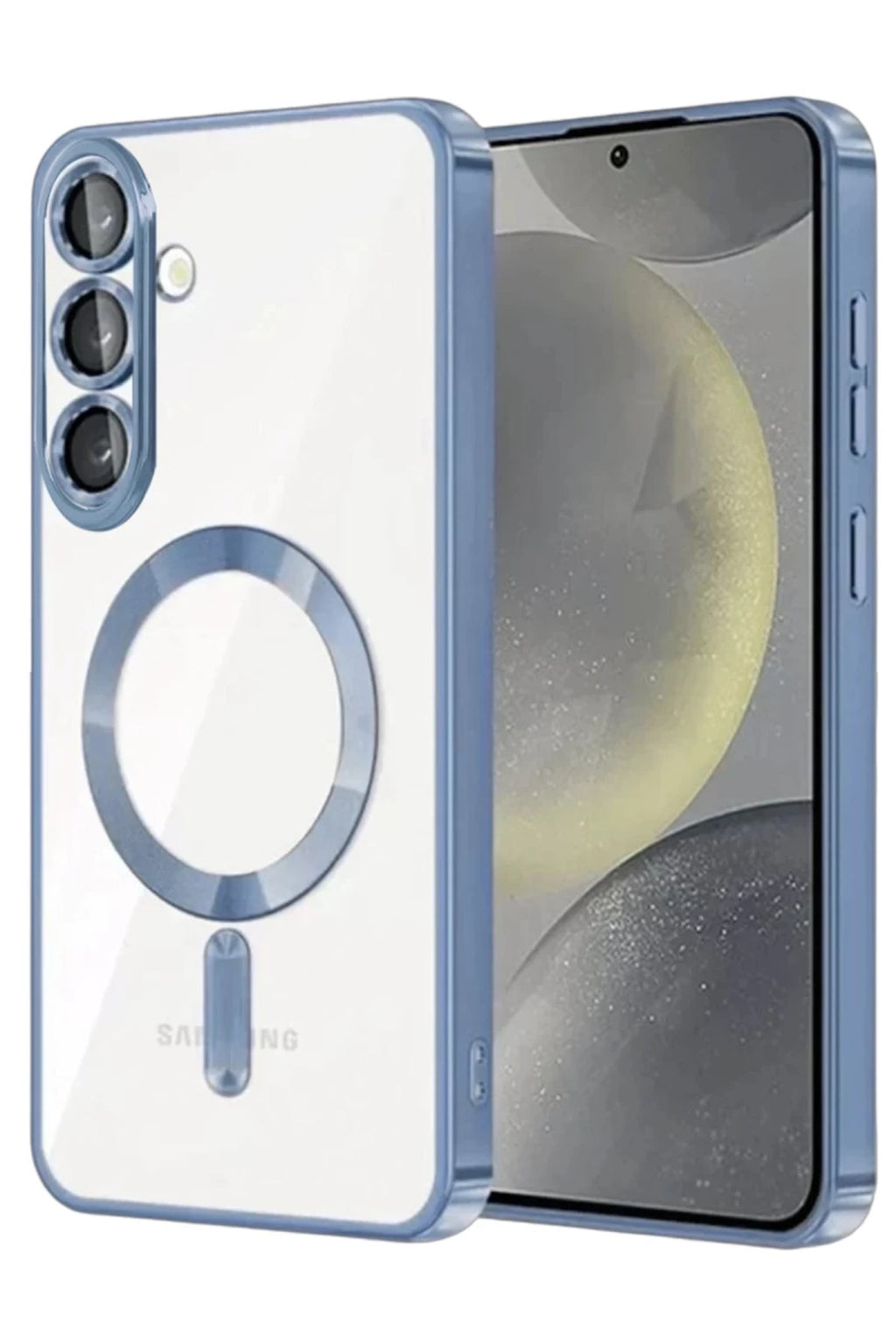 Samsung Galaxy A57 5G Uyumlu Kross Magneticsafe Kapak - Sierra Blue